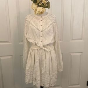 Anthropologie cotton dress